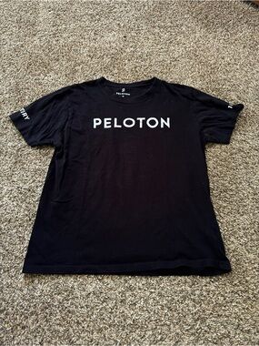 Peloton Black Logo T-Shirt